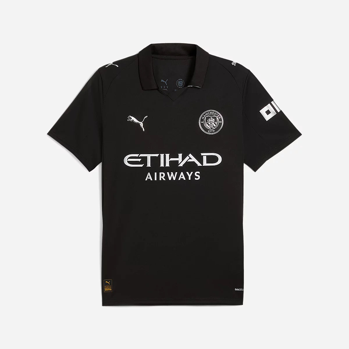 Maillot de football homme MCFC Extérieur Replica 25/26 Noir