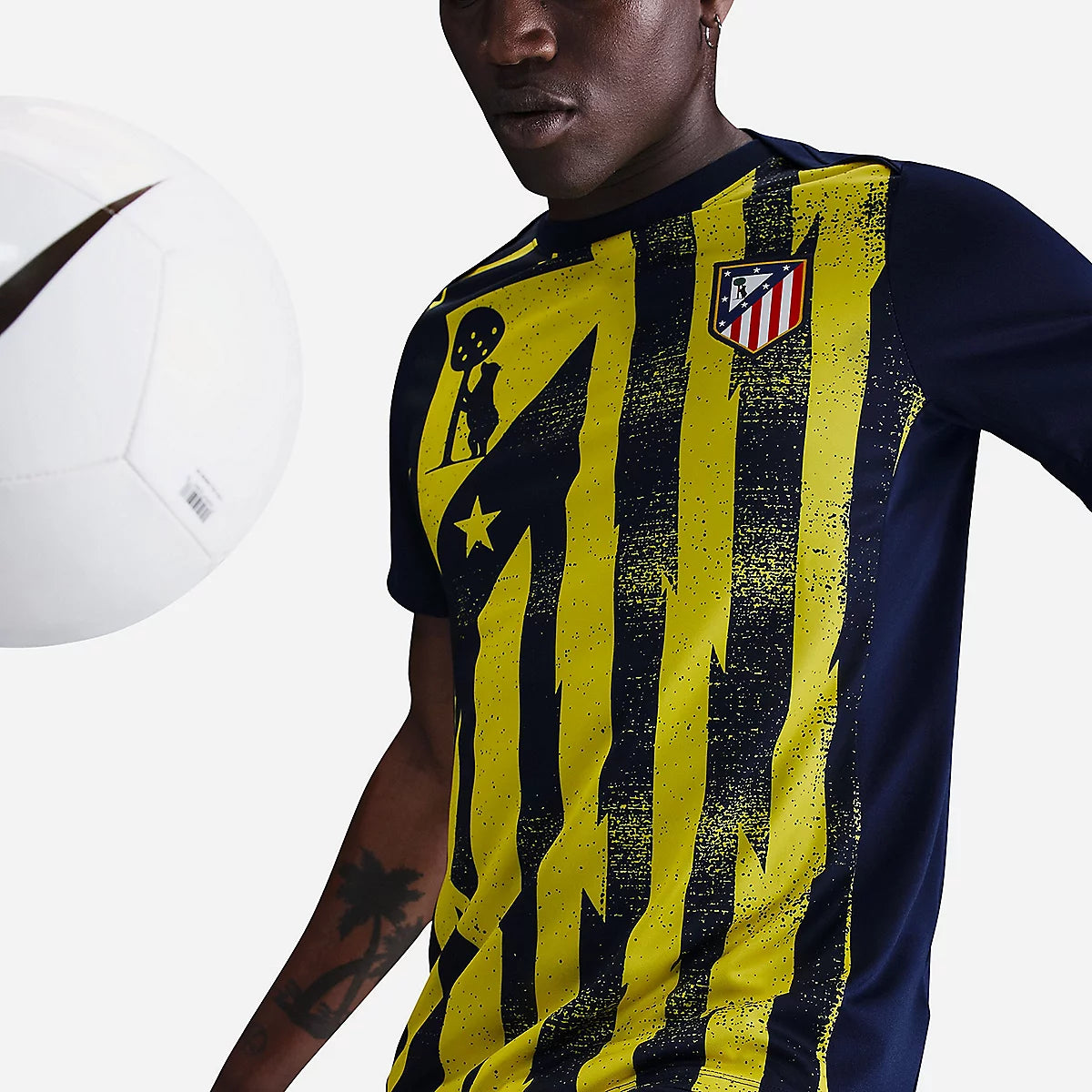Maillot d'entraînement de football homme Atlético Madrid Academy Pro Extérieur