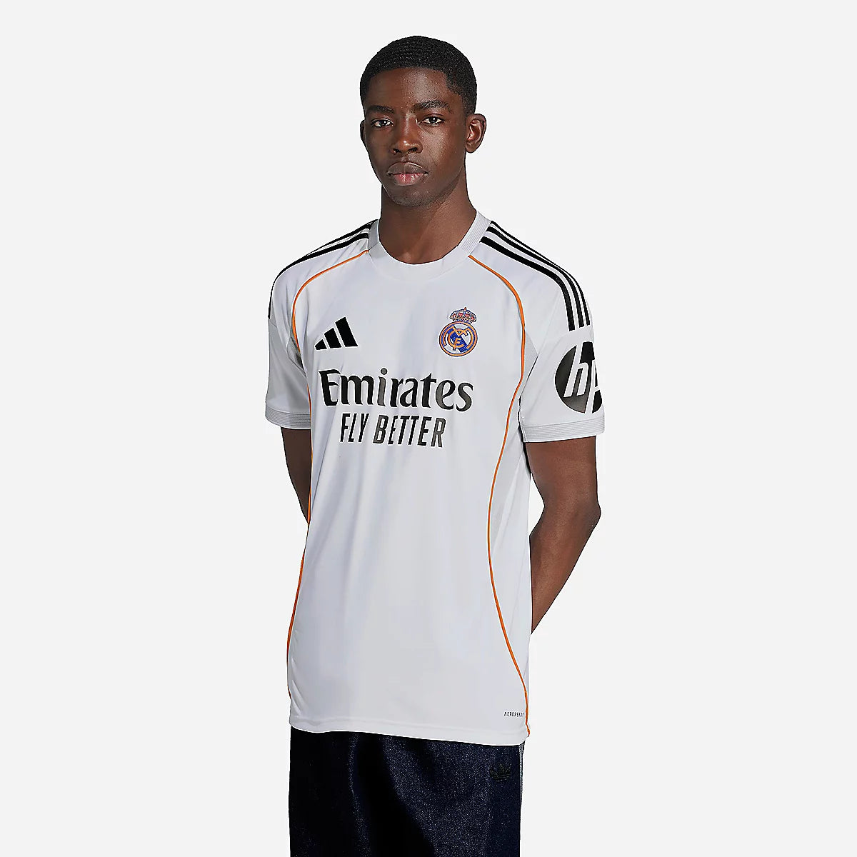 Maillot de football homme Real Madrid domicile 25/26 Blanc