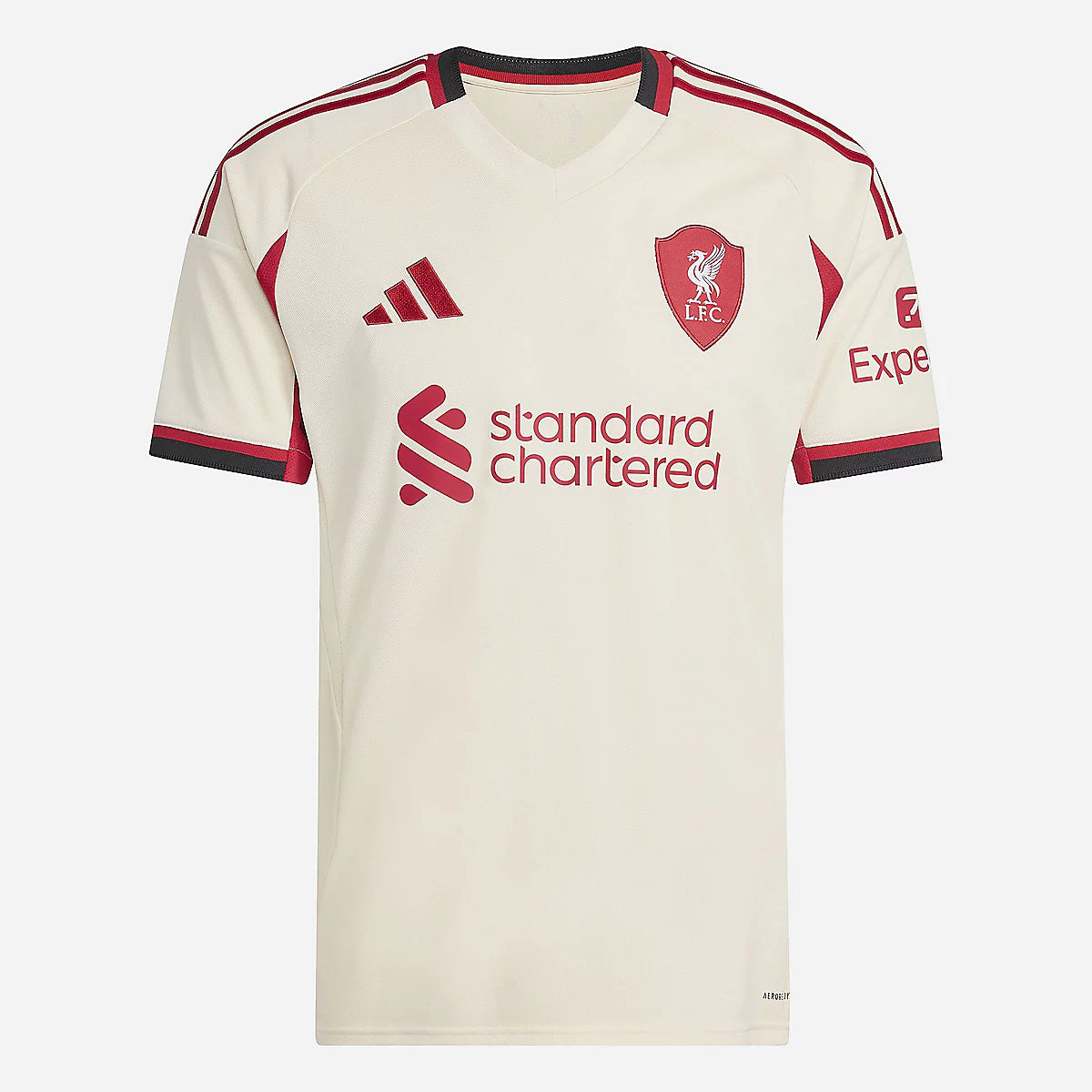 Maillot de football homme Liverpool FC extérieur 25/26 Blanc